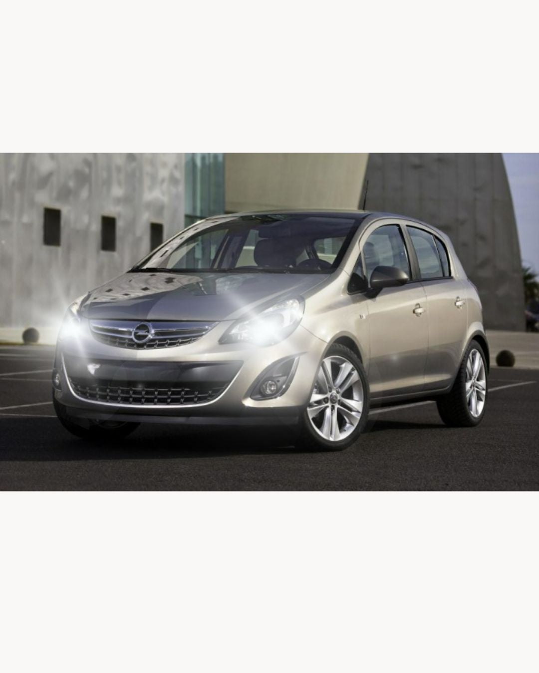 OPEL CORSA D LED LOW BEAM LAMP KIT H7 6000K NO ERROR LED LAMPS