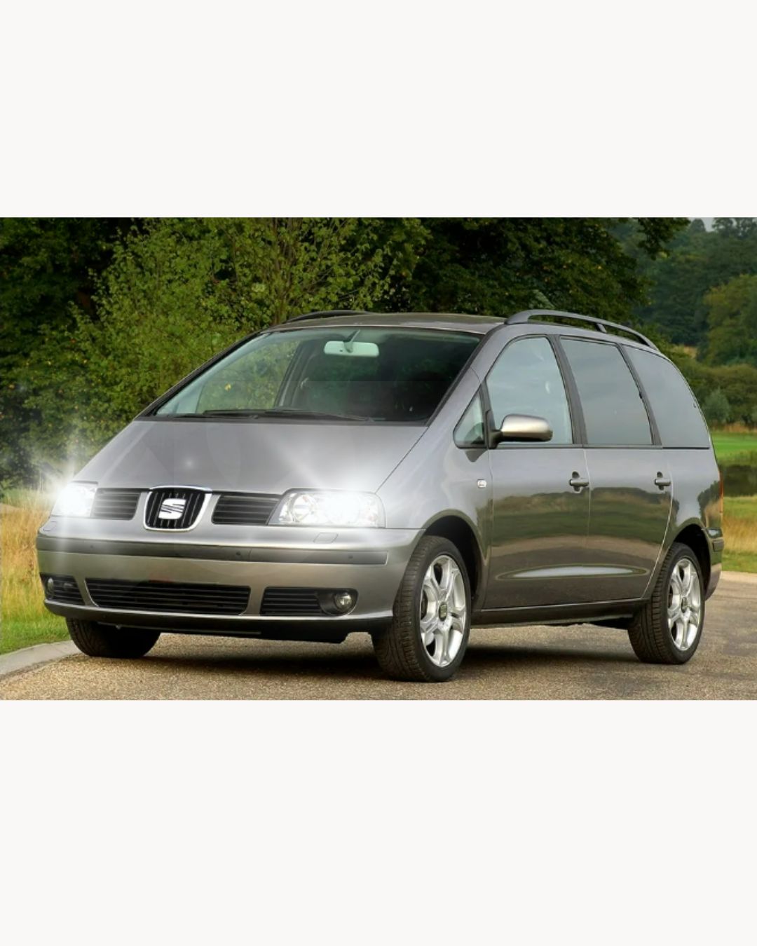 KIT LED H7 PER SEAT ALHAMBRA 7M MK1 6000K BIANCO 6000 LUMEN CANBUS ANABBAGLIANTI