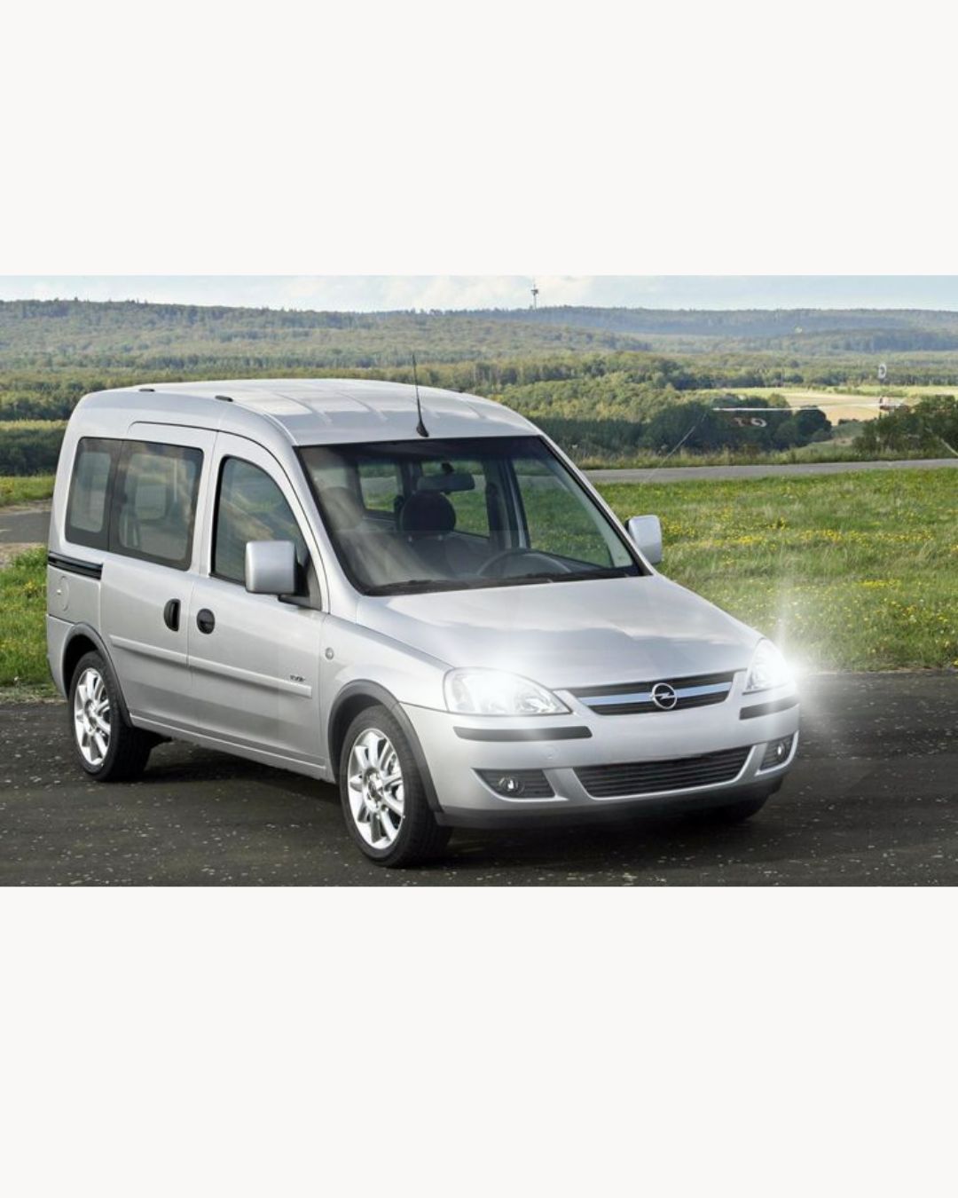 OPEL COMBO C H7 LED KIT 6000K WHITE 6000 LUMEN CANBUS LOW BEAM