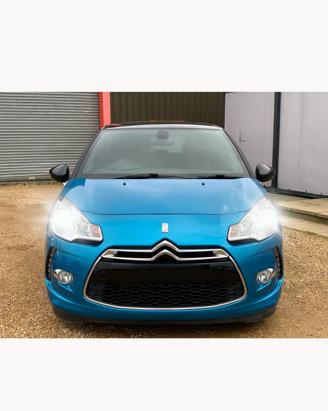 H7 LED LOW BEAM LAMP KIT CITROEN DS3 6000K XENON NOERROR ICE WHITE