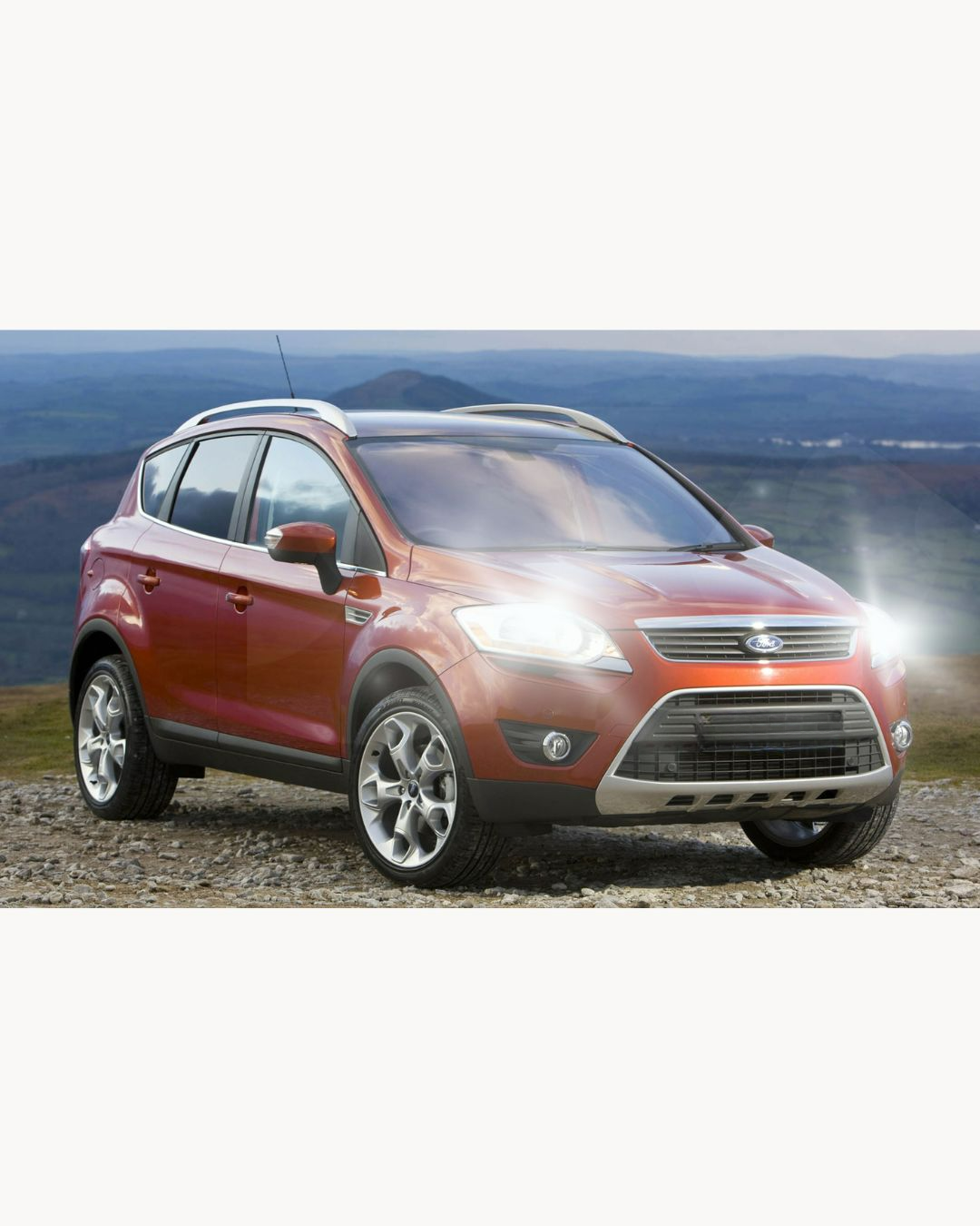 H7 LED KIT FOR FORD KUGA MK1 6000K WHITE 6000 LUMEN CANBUS HIGH BEAM