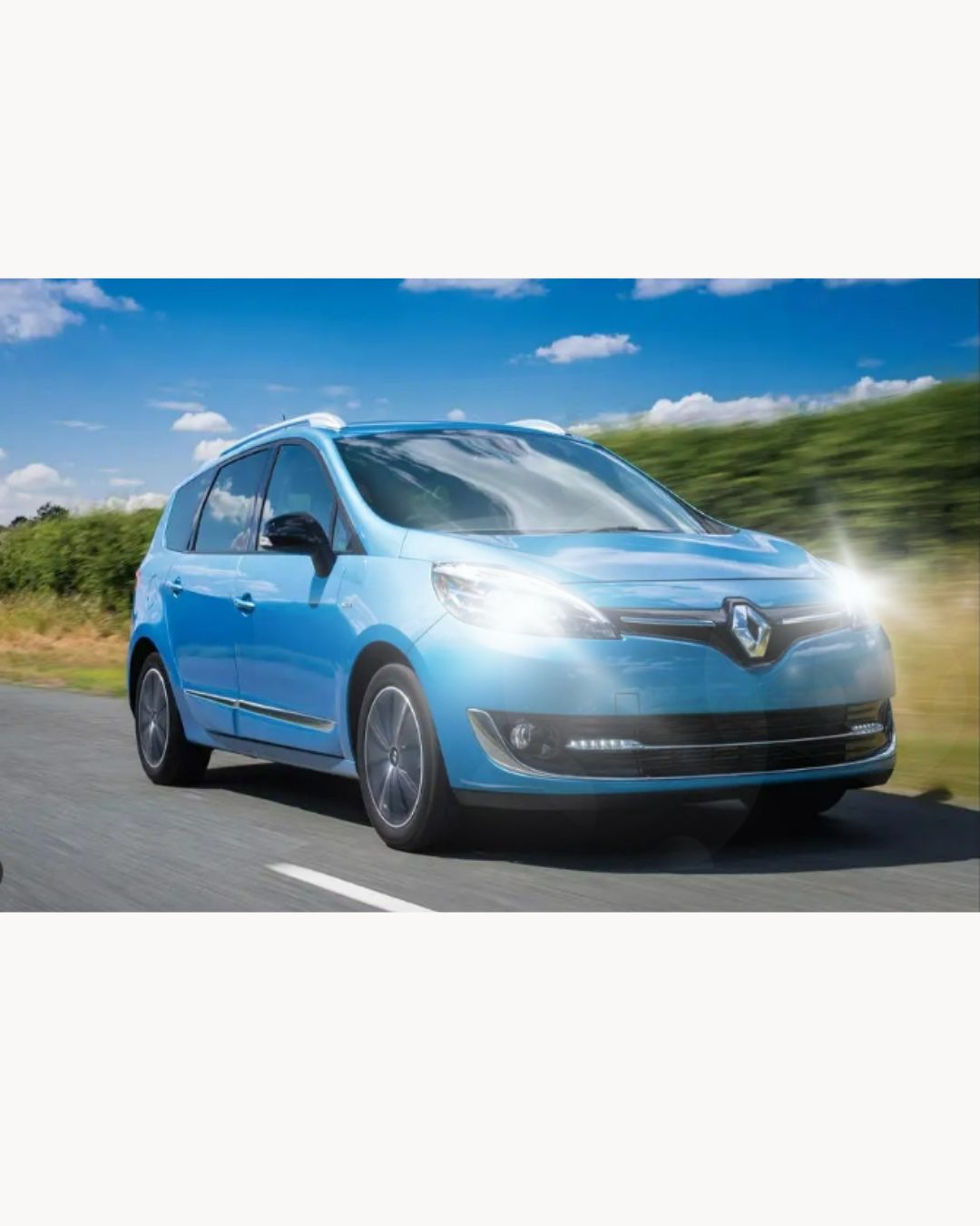 RENAULT SCENIC MK3 H7 6000K XENON WHITE LED HIGH BEAM LAMPS KIT