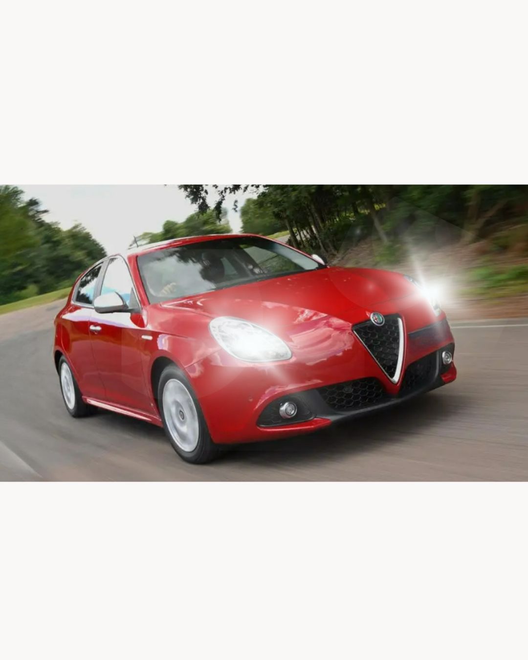 ALFA ROMEO GIULIETTA LED LOW BEAM HEADLIGHTS KIT LED H7 6000K WHITE NO ERROR