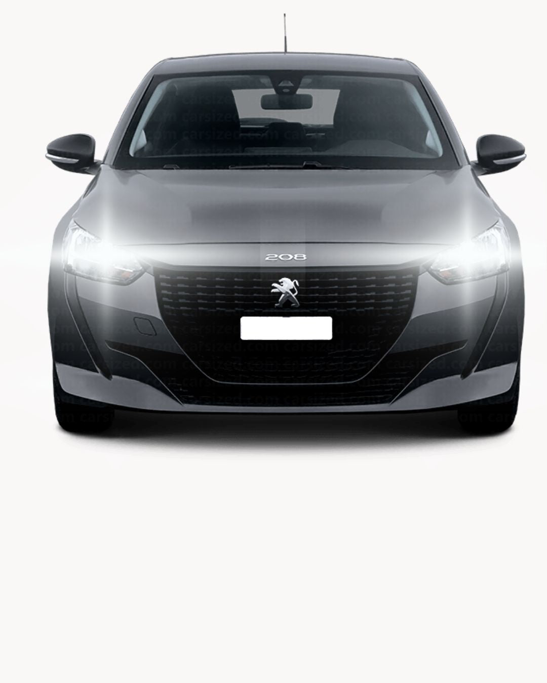 FULL LED KIT H9 PEUGEOT 208 MK2 6000K 9800 LUMEN CANBUS 6000K WHITE HIGH BEAM