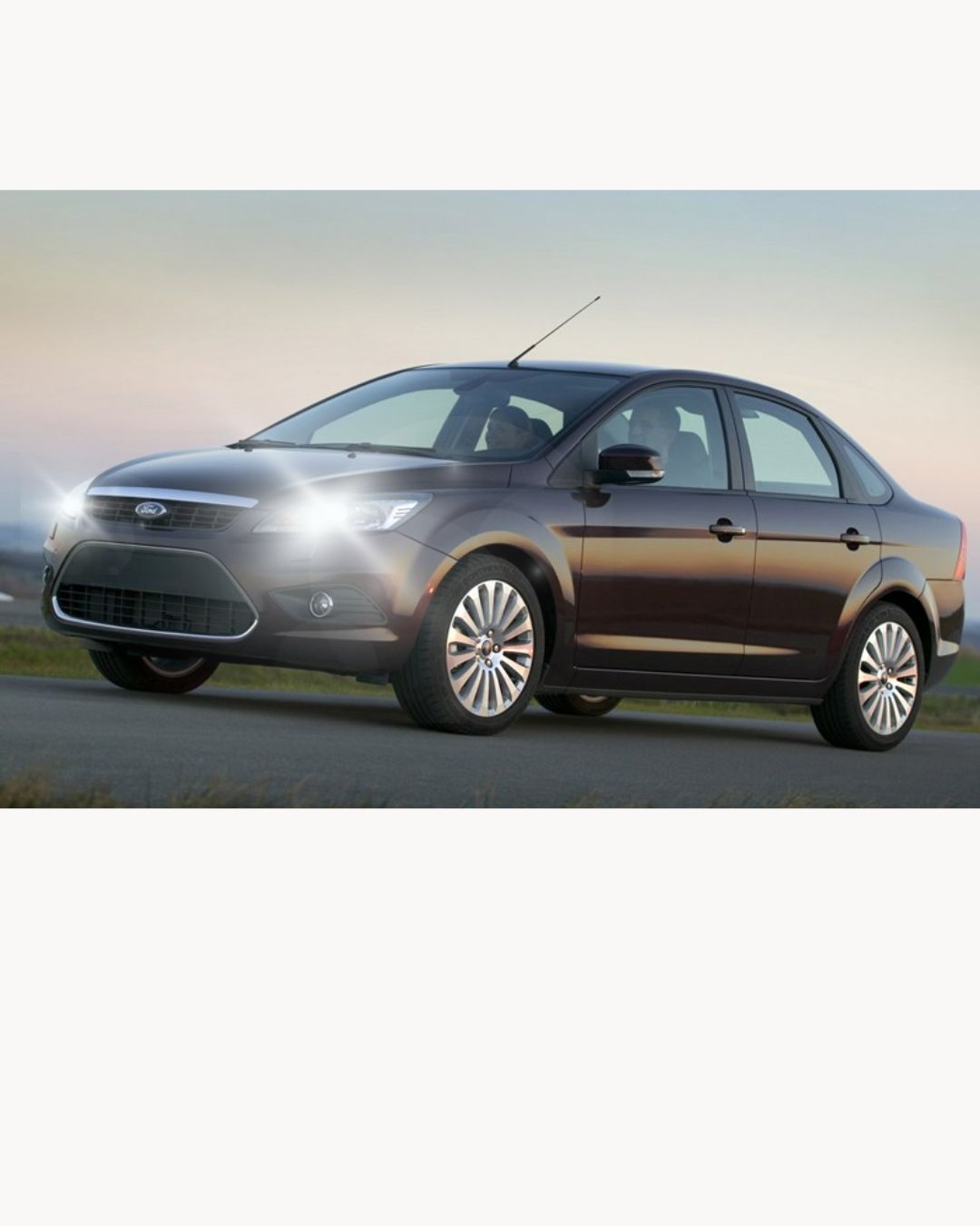 FULL LED KIT FORD FOCUS II LAMPS H7 6000K XENON ICE WHITE NO ERROR