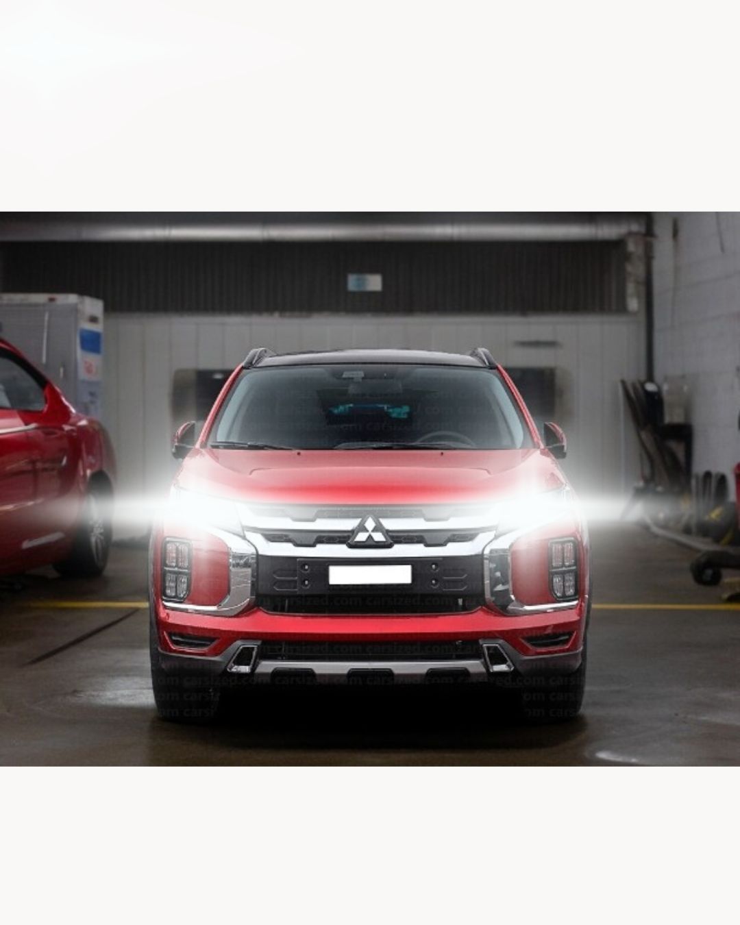 MITSUBISHI ASX FULL LED HEADLIGHT KIT LOW BEAM HIGH BEAM CANBUS 6000K NO ERROR