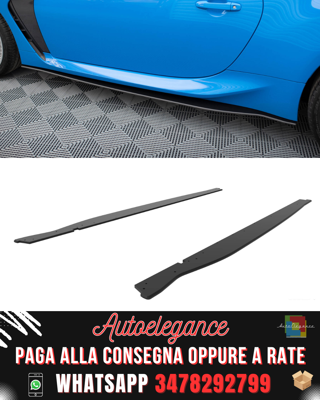 STREET PRO V.1 SIDE SKIRTS suitable for TOYOTA GR86 MK1
