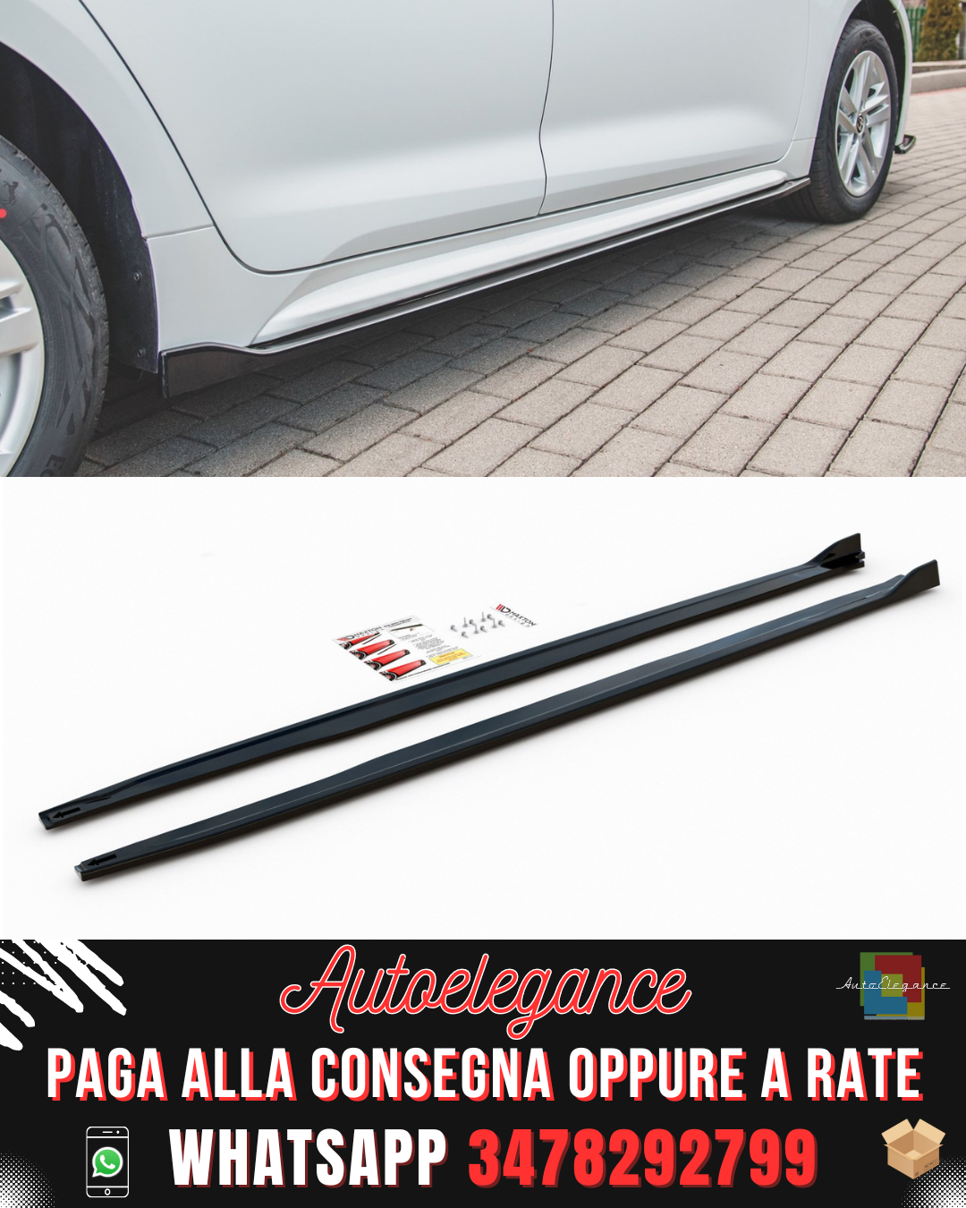 SIDE SKIRTS suitable for TOYOTA COROLLA XII TOURING SPORTS