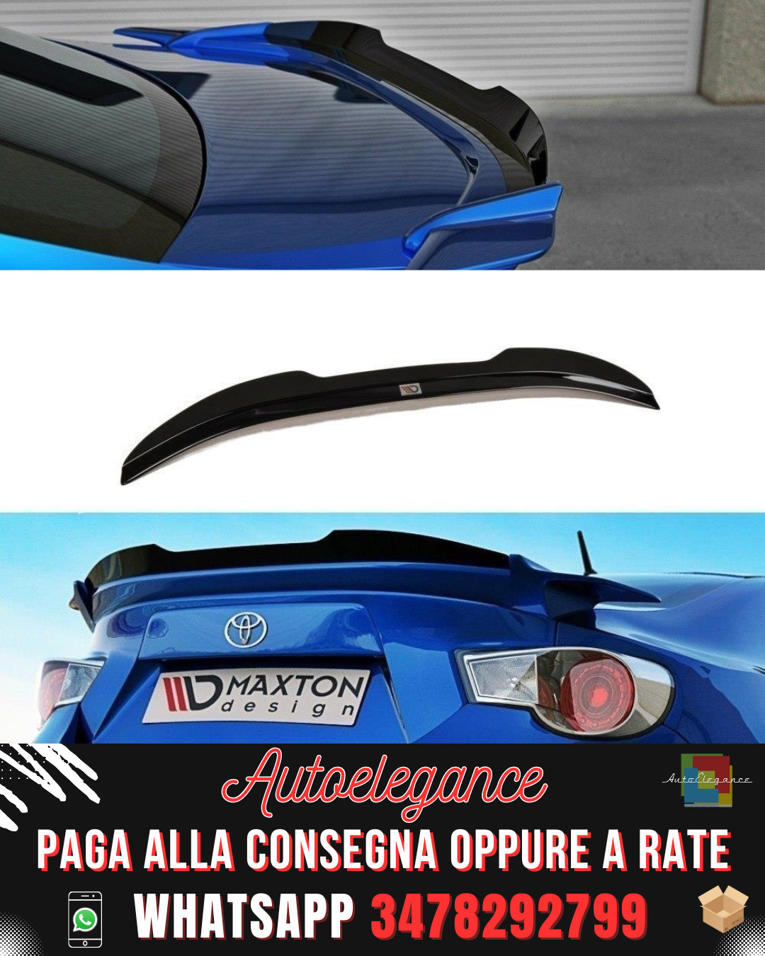 SPOILER adatto per TOYOTA GT86