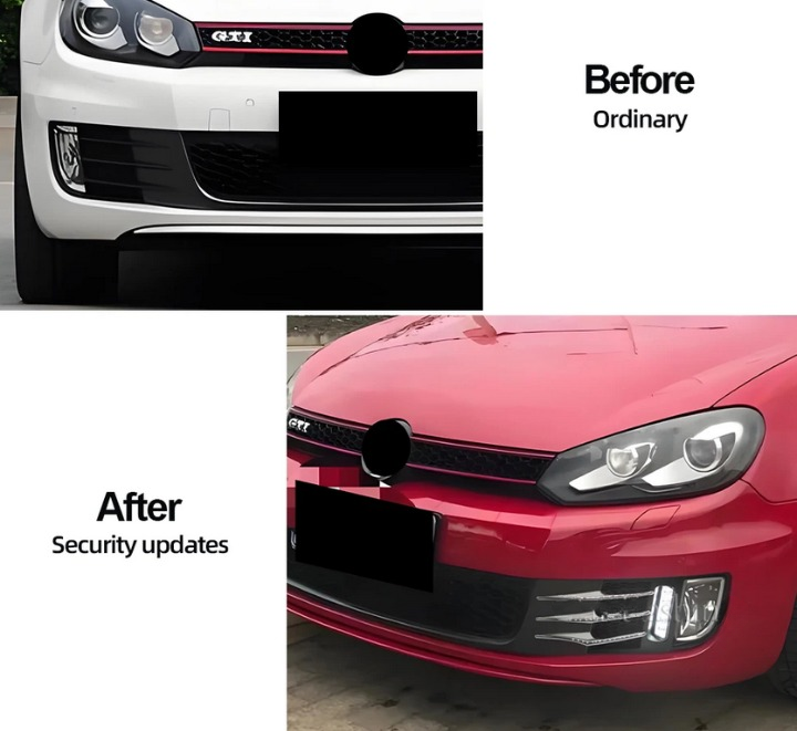 ART.6936 GRIGLIE FENDINEBBIA VW Golf 6 MK6 GTI 2010-2012 (Copia)