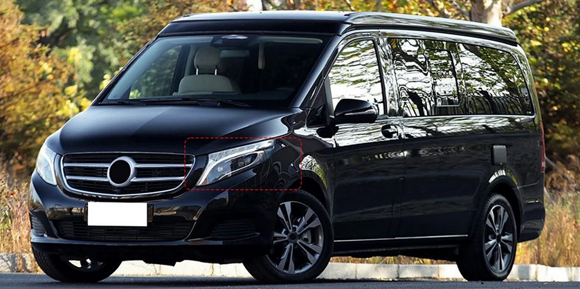๐ART.8731 COVER FARI ANTERIORI Mercedes Benz Vito W447๐