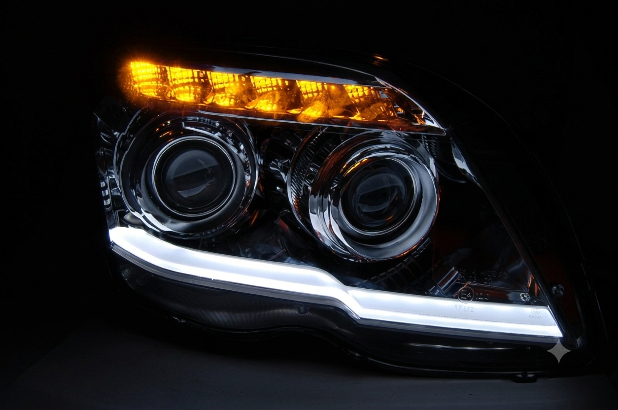 SPLITTER SUITABLE FOR VW GOLF 8 GTI GTD RLINE LOOK GLOSSY BLACK SPORTY DESIGN
