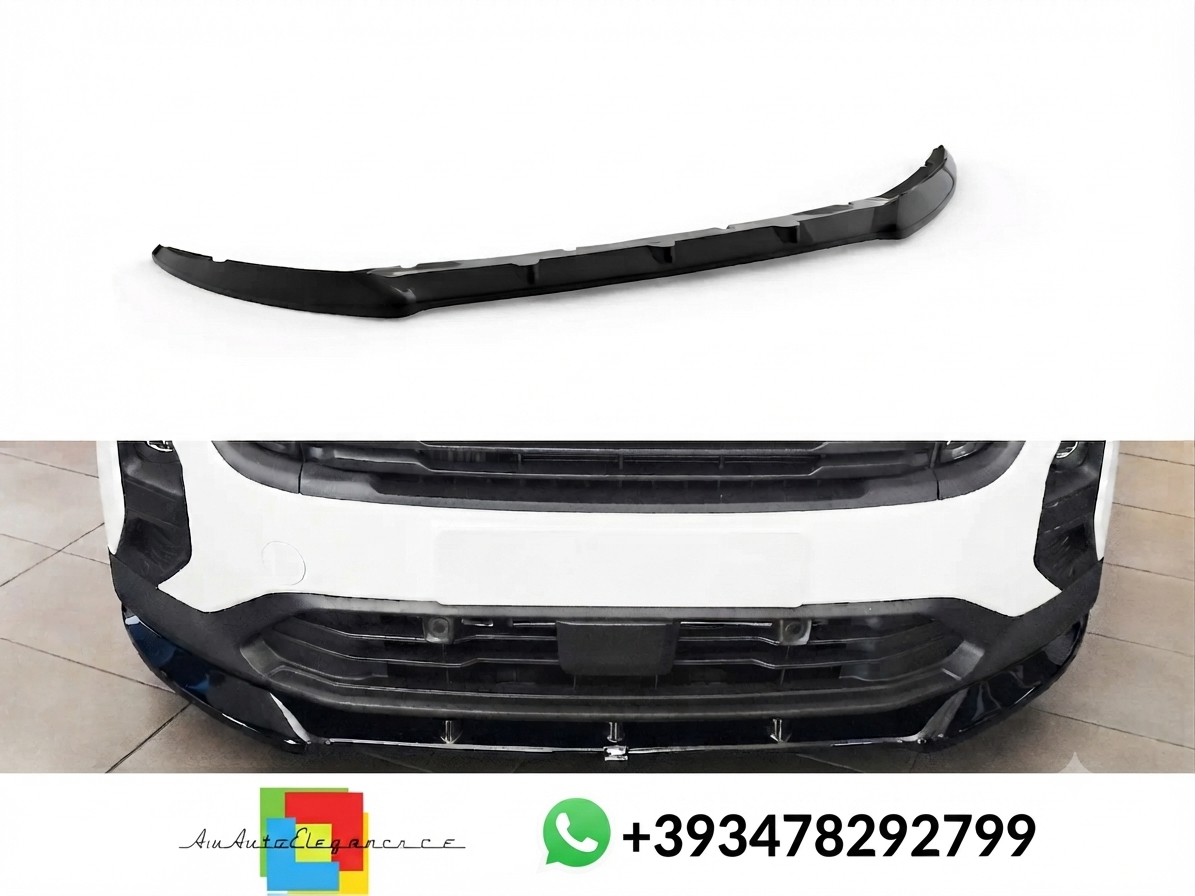 💕Splitter ANTERIORE Ford Transit Courier Mk2 Nero LUCIDO💕