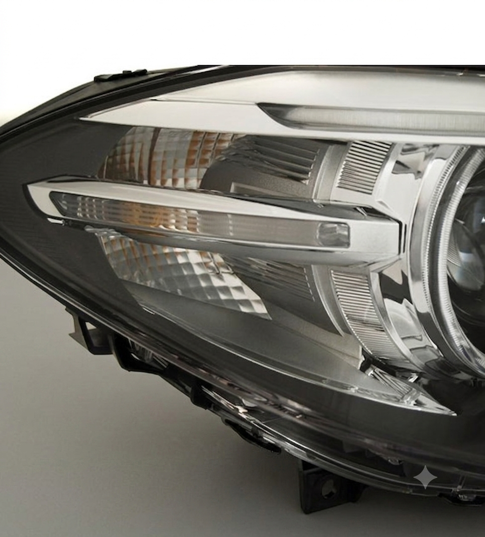 SPLITTER SUITABLE FOR VW GOLF 8 GTI GTD RLINE LOOK GLOSSY BLACK SPORTY DESIGN