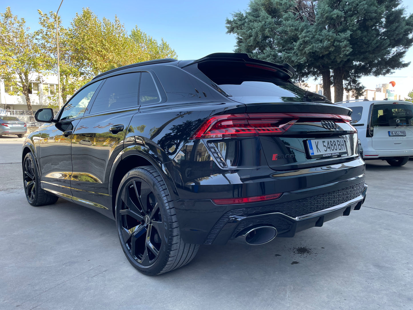 Front Splitter AUDI RS Q8 Mk1 2019+ With TÜV ABE