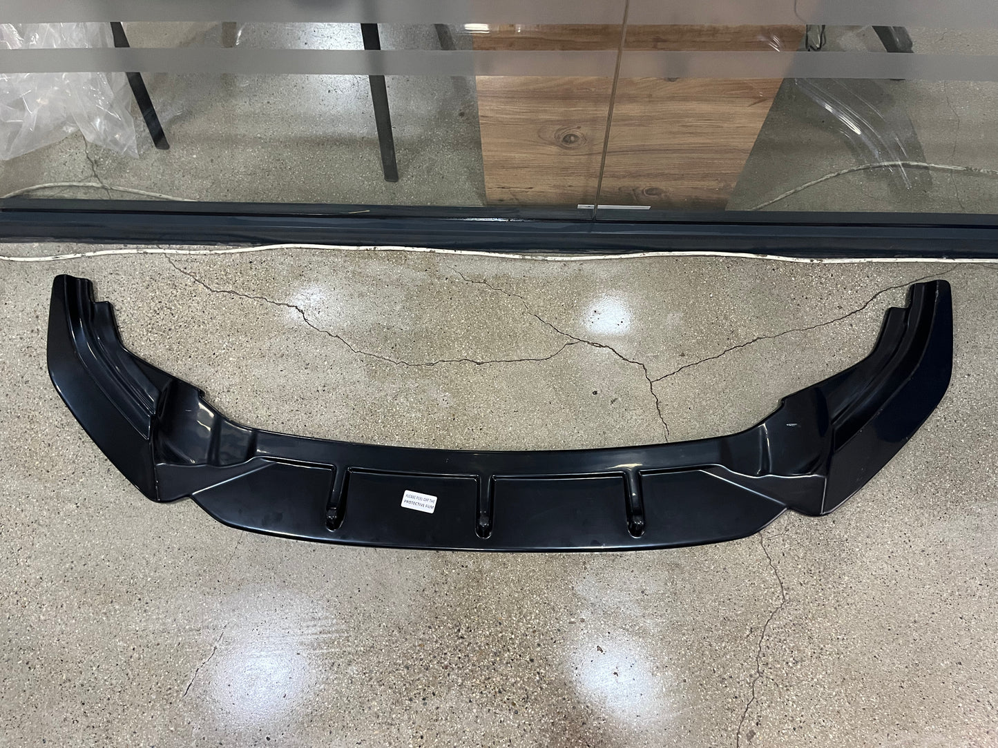 Splitter Anteriore VW VOLKSWAGEN Golf MK 7 R 2013-2016 Versione 2 Con ABE TÜV