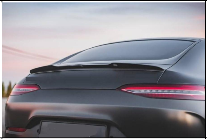 💕 REAR SPOILER SUITABLE FOR MERCEDES AMG GT X290 MATT💕