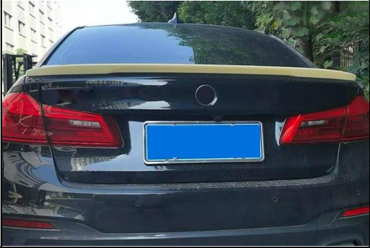 💕 REAR SPOILER SUITABLE FOR BMW 5 G30 G38 MATT BLACK💕