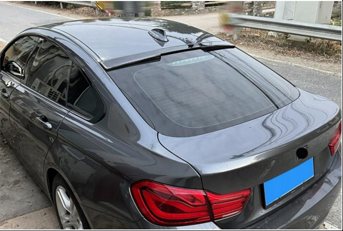 π REAR SPOILER SUITABLE FOR BMW 4 F36 GLOSSY BLACK π
