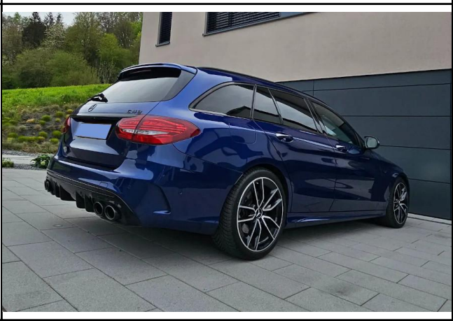 💕 REAR SPOILER SUITABLE FOR MERCEDES C CLASS W205 💕