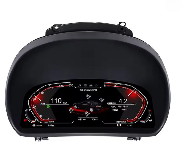 💫ART.3393 Pannello cruscotto LCD automatico BMW 1 Series E81 E82 87 88 06-15💫