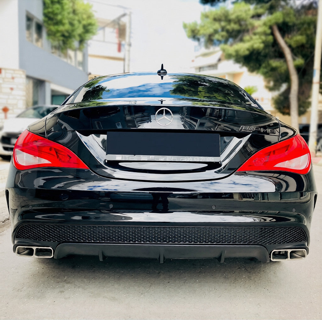 💫ART.7520 Paraurti Posteriore Look CLA45 AMG per MERCEDES CLA W117 13-16💫