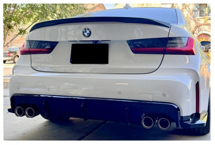 💫ART.7657 Paraurti Posteriore Stile M3 BMW SERIE 3 G20 2019-2022💫