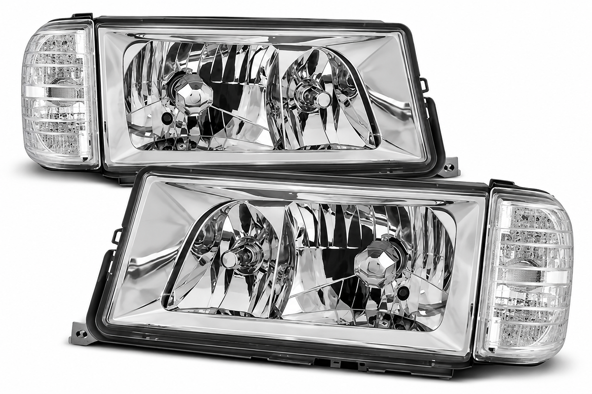 💕ART.10594 FARI ANTERIORI ADATTO PER MERCEDES W201/190 12.82-05.93💕