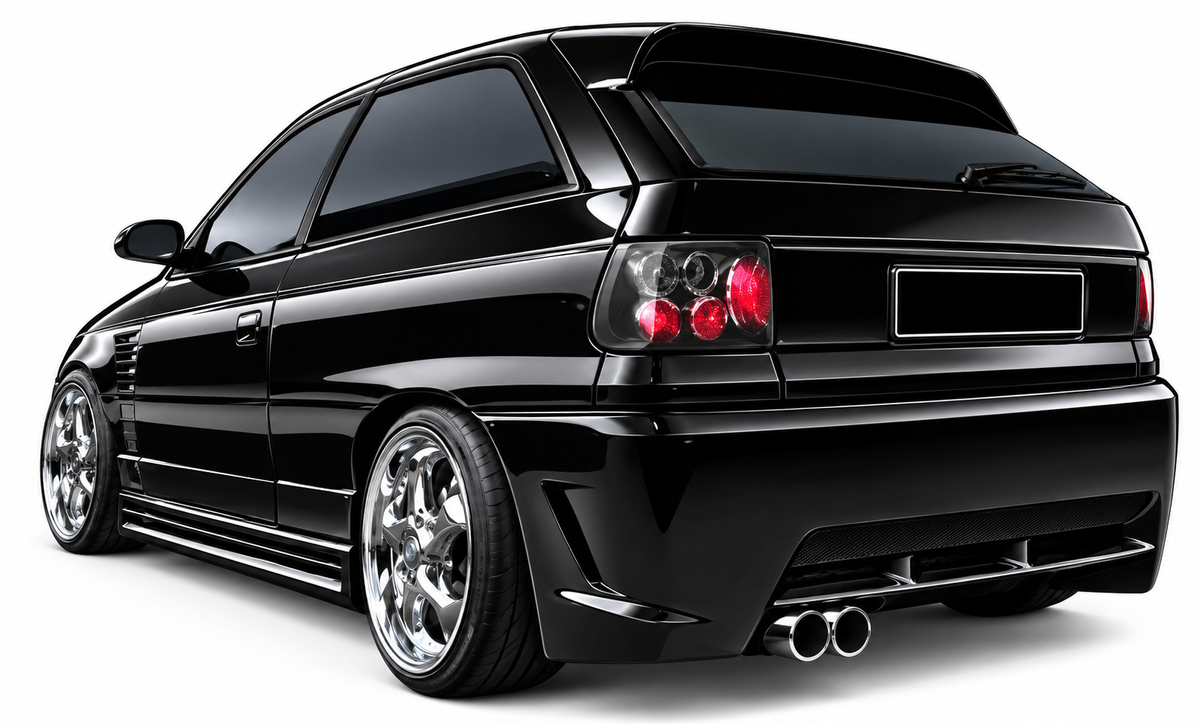 👉Fanali posteriori neri adatto per OPEL ASTRA F 09.91-08.97👈