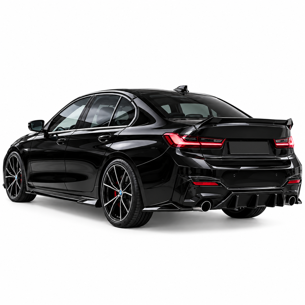 BODYKIT E36 + COUPE REAR LIGHTS WITH WHITE INDICATOR