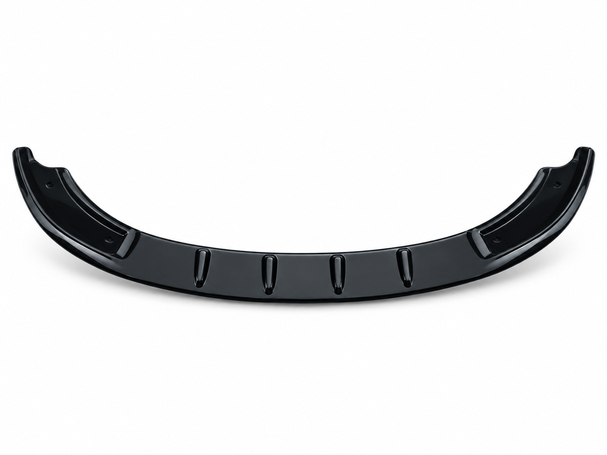 👉ART.0248 SPLITTER ANTERIORE ADATTO PER VW GOLF 6 STANDARD GTI NERO LUCIDO👈
