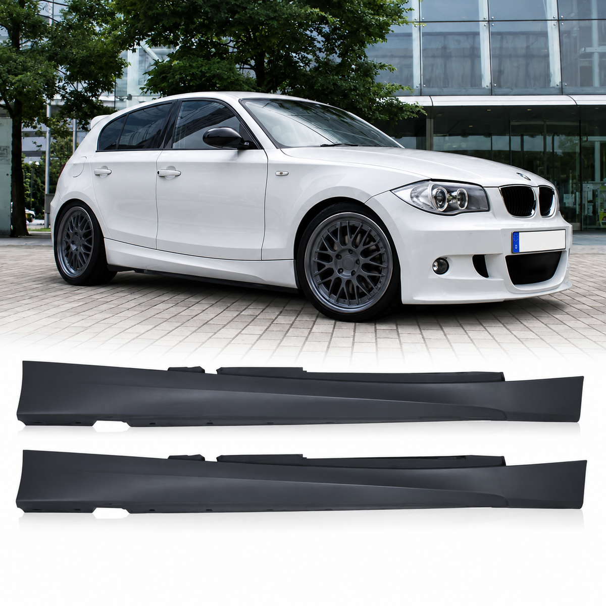 💕BODYKIT ADATTO PER BMW 1 E87 04-11 LOOK M PDC💕