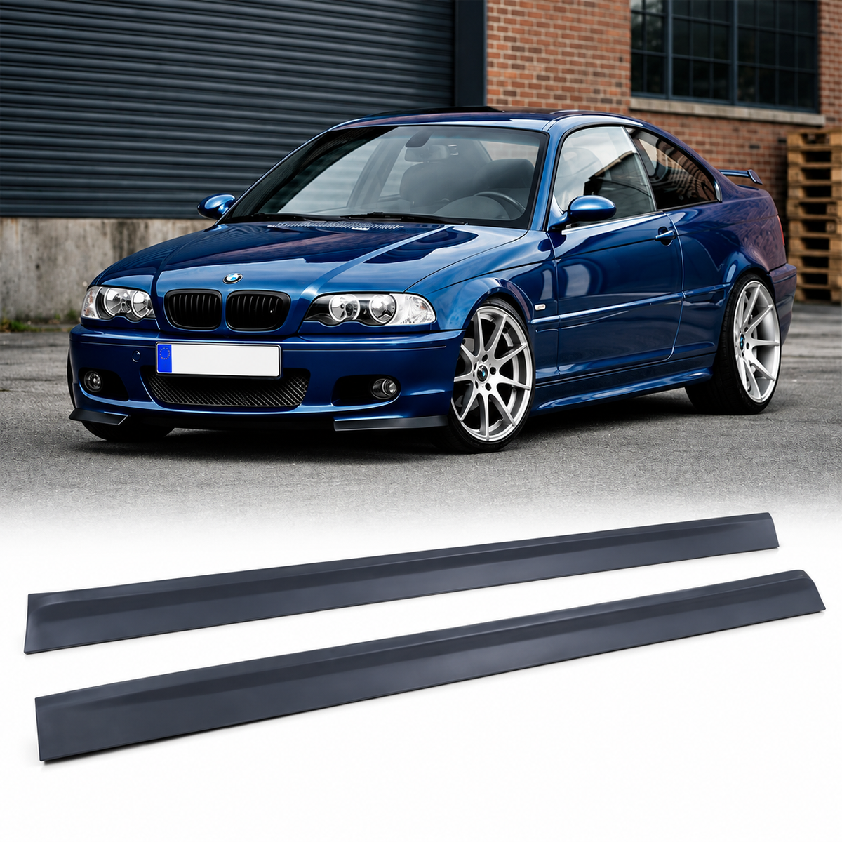 💕BODYKIT ADATTO PER BMW E46 COUPE 99-07 PDC LOOK M2💕