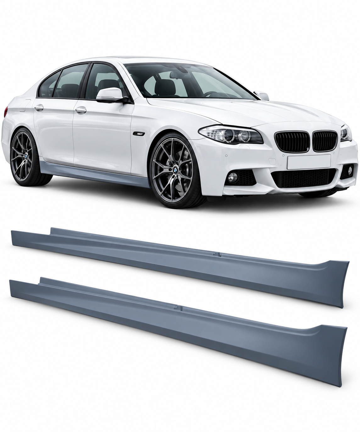 💕BODYKIT ADATTO PER BMW 5 F10 LCI 13-17 LOOK M PDC SRA💕