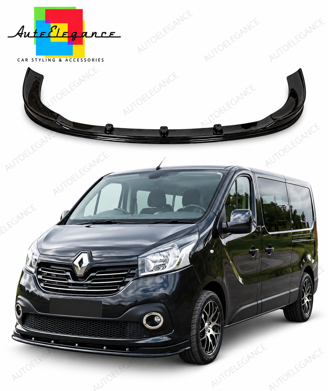 👉Splitter anteriore adatto per RENAULT Trafic X82 2014-2018👈