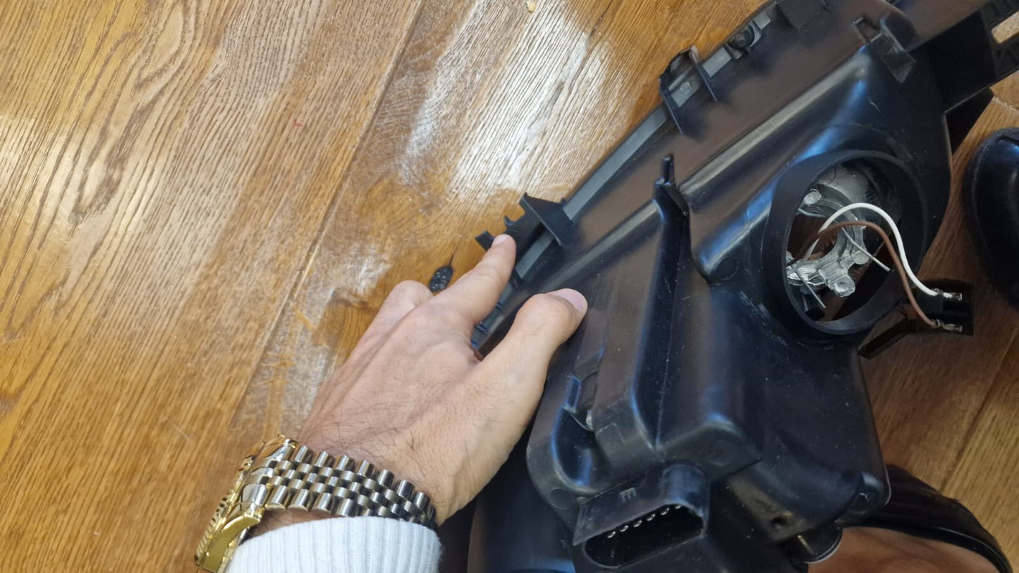 ART. 0836 FARI ANTERIORI SMART 451 2007-2014 Promozione Rotto Dal Trasporto