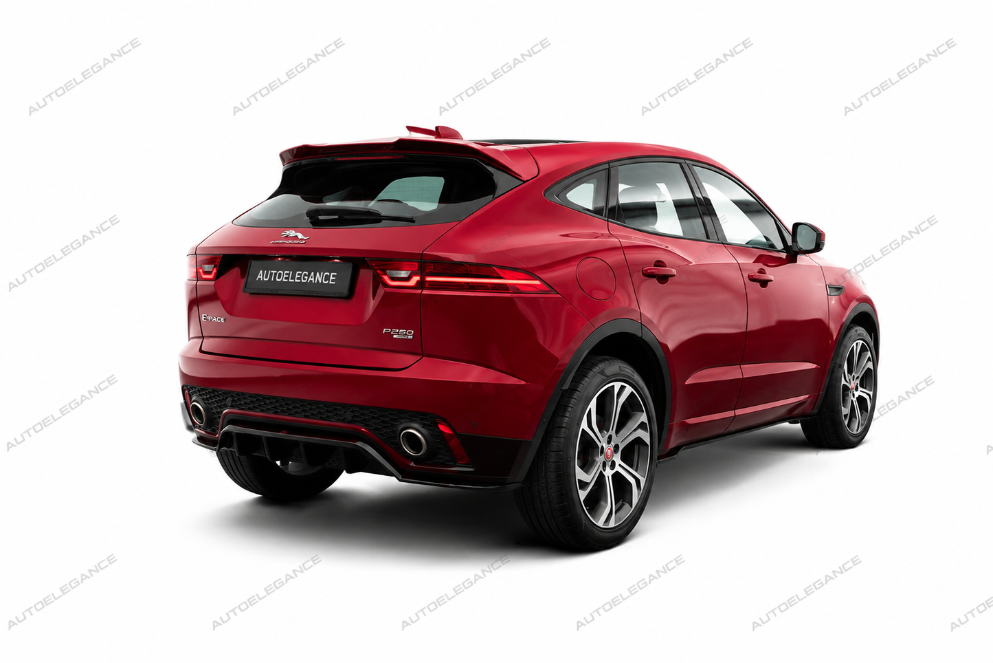 🔥ART.9857 SPLITTER POSTERIORE CON BARRE VERTICALI JAGUAR E-PACE R-DYNAMIC Mk1🔥