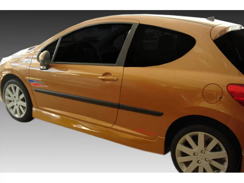 Side Skirts V.1 Peugeot 207 for 3 doors