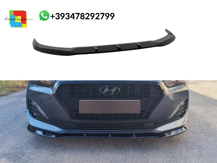 💕Splitter ANTERIORE Hyundai i30 Mk3 Fastback Nero Lucido💕