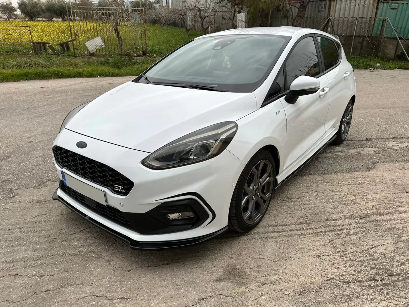 Ford Fiesta Mk8 ST / ST-Line (2017-) Gloss Black Side Skirt Extensions