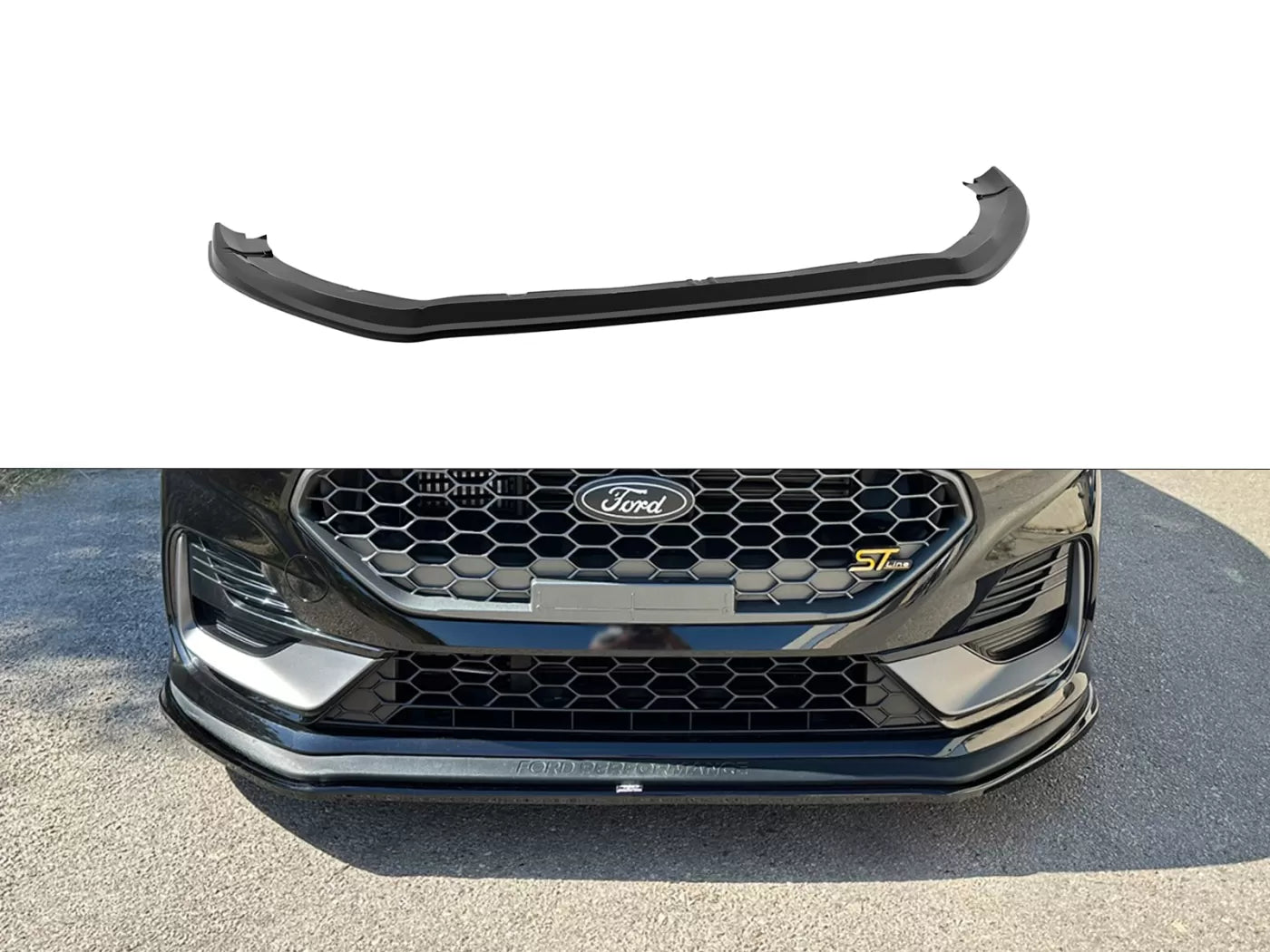 đ„FRONT SPLITTER ADATTO PER FORD FIESTA ST MK8 FACELIFTđ„