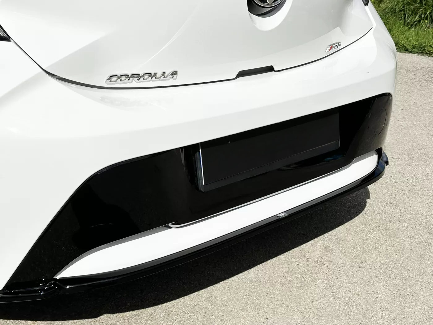 Rear Splitter suitable for Toyota Corolla Mk12 Hatchback 2018-