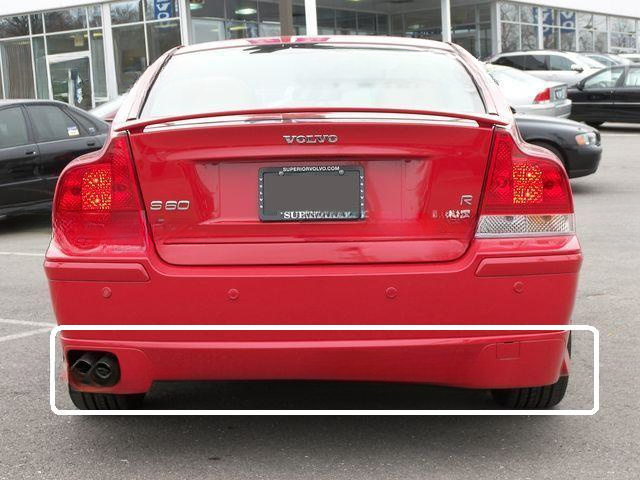 ❤️Spoiler paraurti posteriore ADATTO PER VOLVO S60 2004-2010❤️