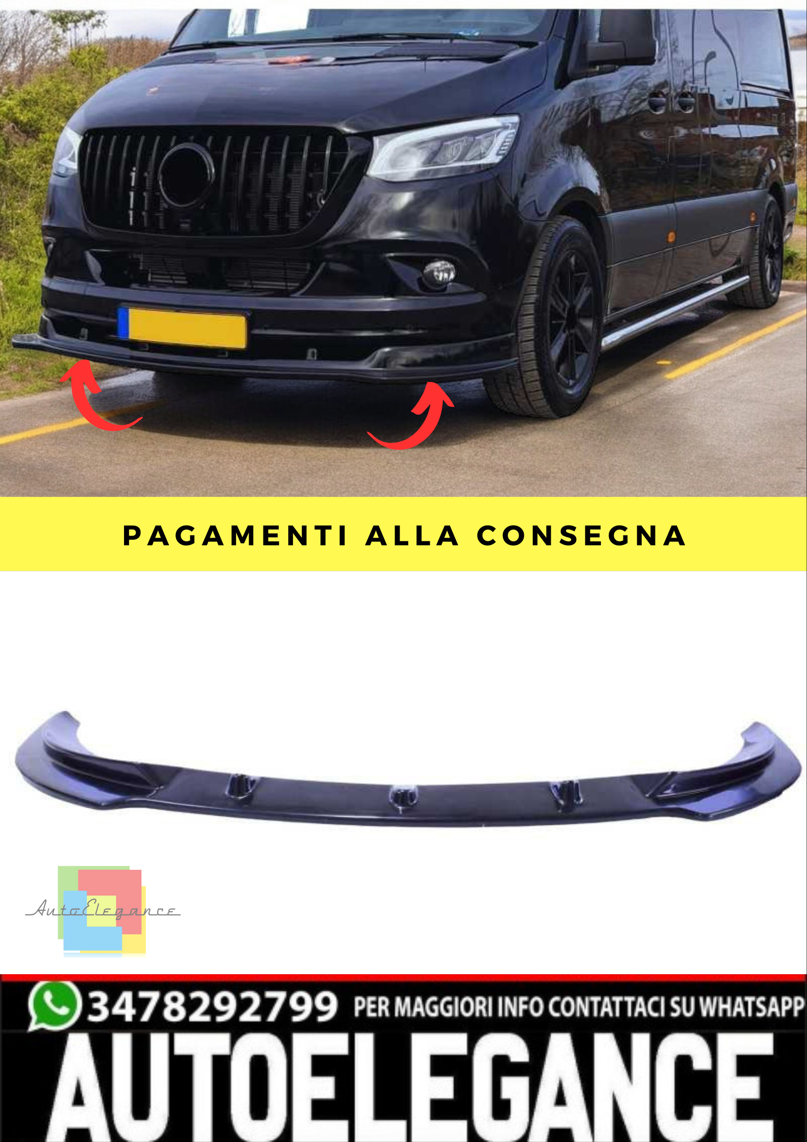 Protezione Paraurti Posteriore Per Mercedes Sprinter W906 E VW Crafter (2006+) | Acciaio Inox Opaco | Modanatura Protettiva Per Bordo Carico
