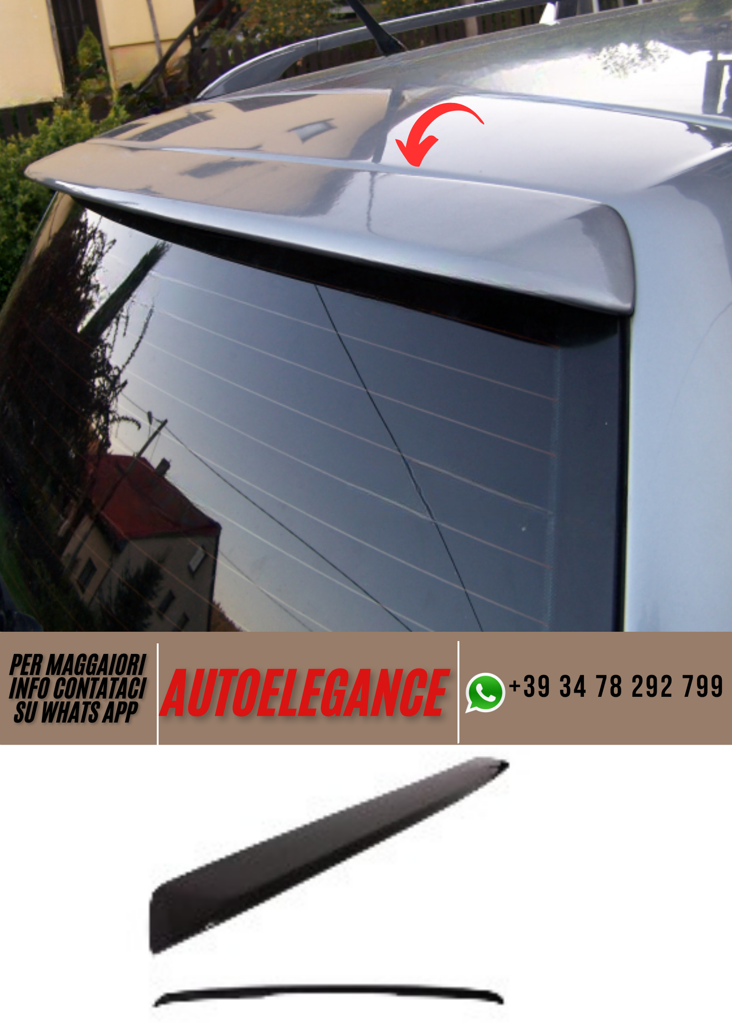 ❤️Spoiler ADATTO PER VW PASSAT ❤️ (Copia)