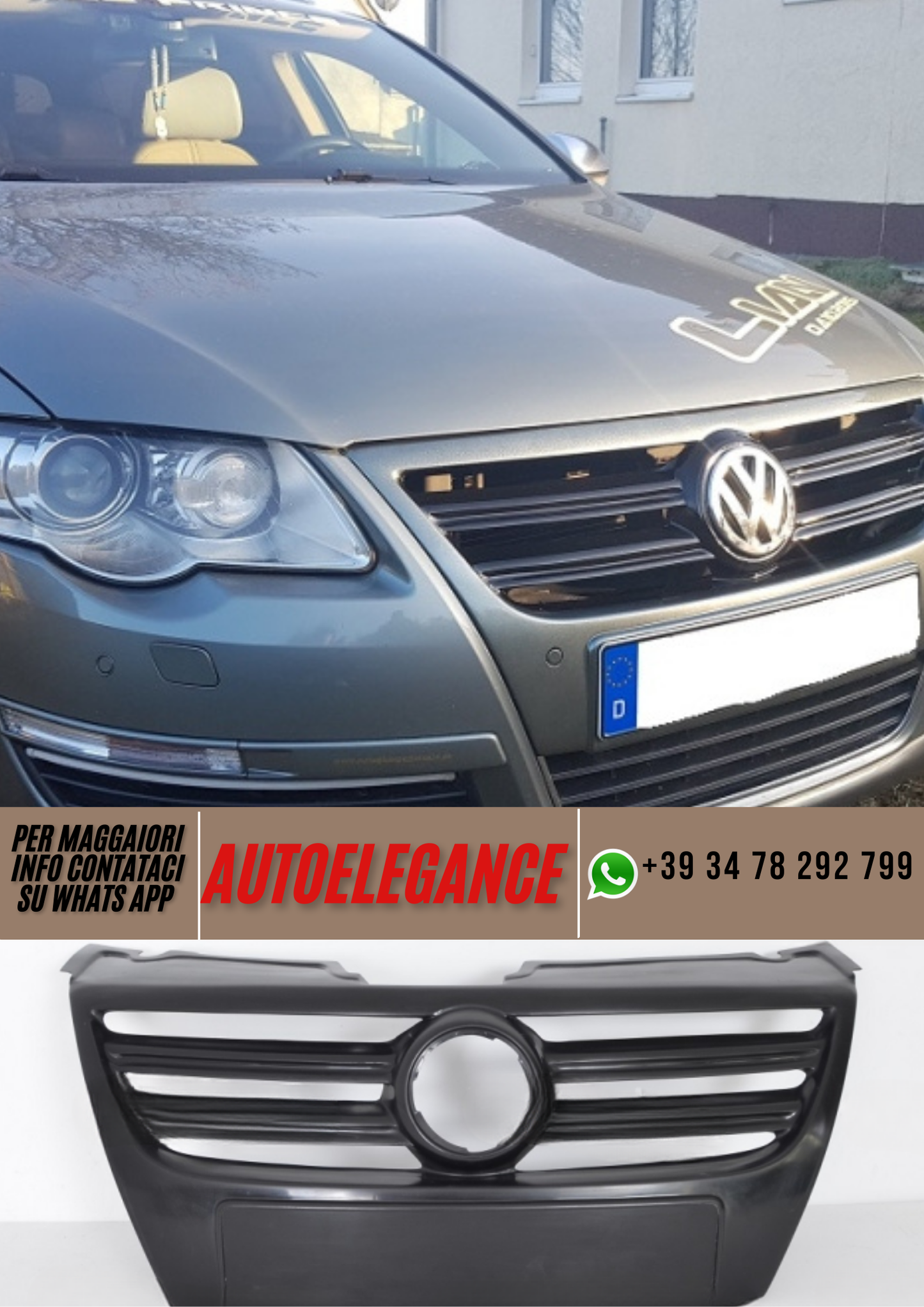 ❤️Griglia ADATTO PER VW PASSAT ❤️
