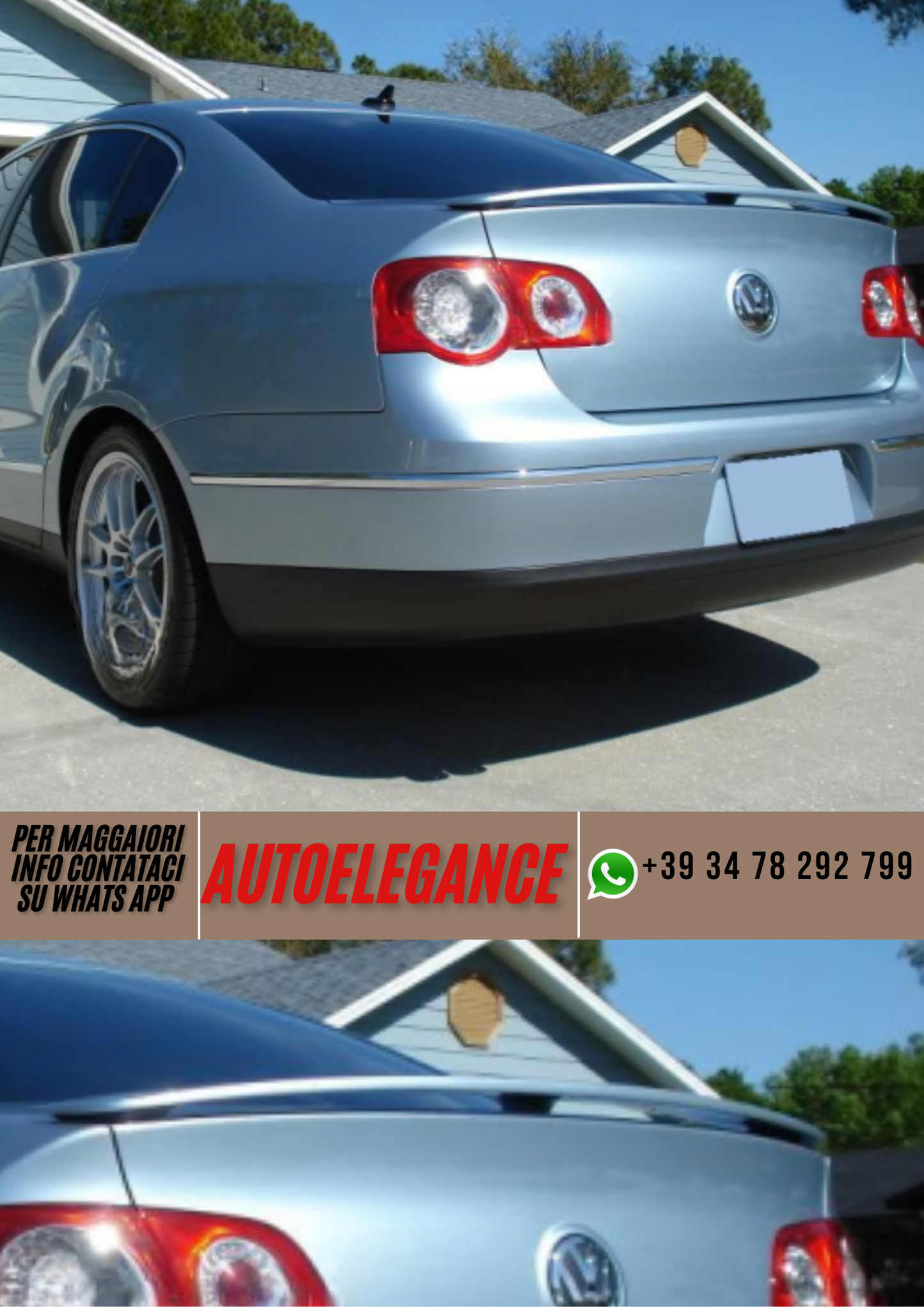 ❤️Spoiler ADATTO PER VW PASSAT ❤️