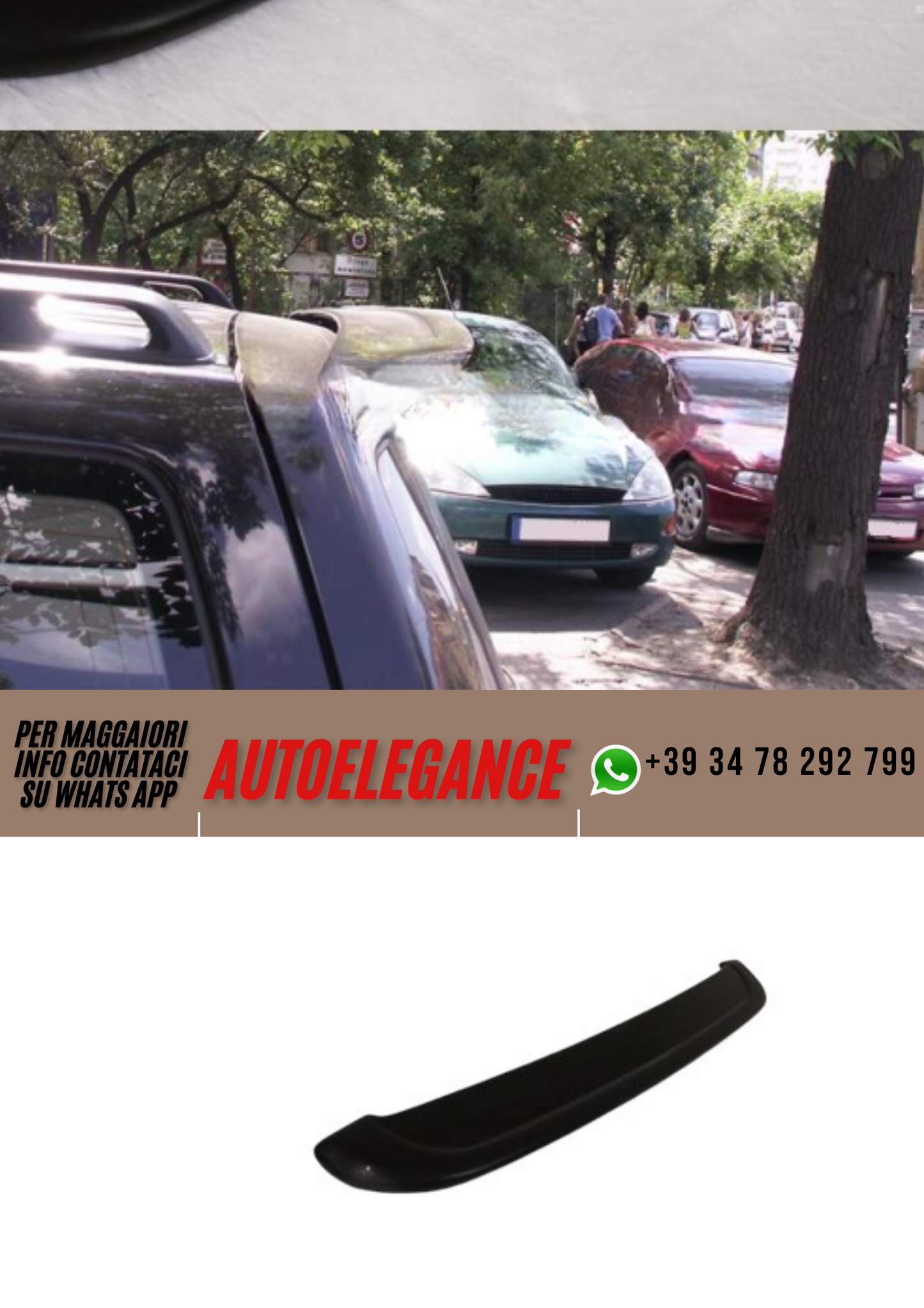 ❤️Spoiler ADATTO PER SUBARU Forester ❤️