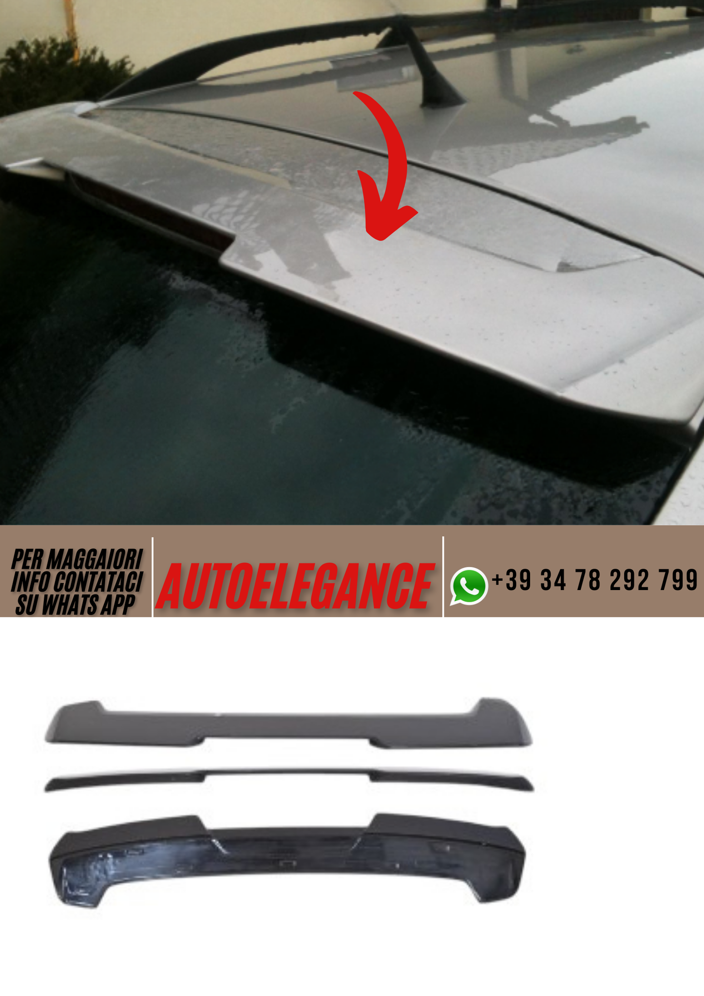 ❤️Spoiler ADATTO PER SKODA OCTAVIA 2❤️