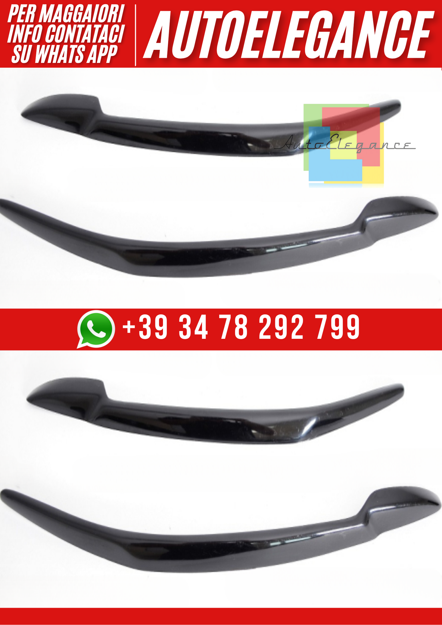❤️Palpebre Fari Compatibili con BMW X6 E71 (2008–2014) – Look Sportivo❤️